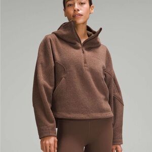 Lululemon Brown Quarter-Zip Pullover